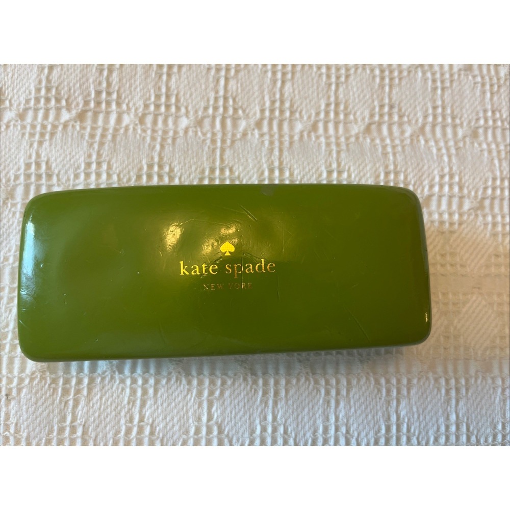 Kate Spade New York Sunglasses Hard Case Teal And Green *READ*